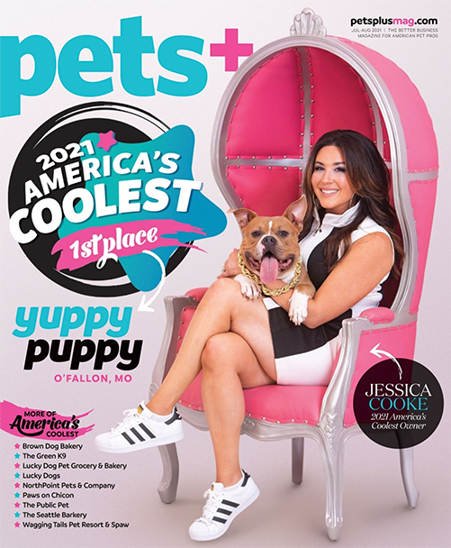 2021 America's Coolest Yuppy Puppy Magazine Cover