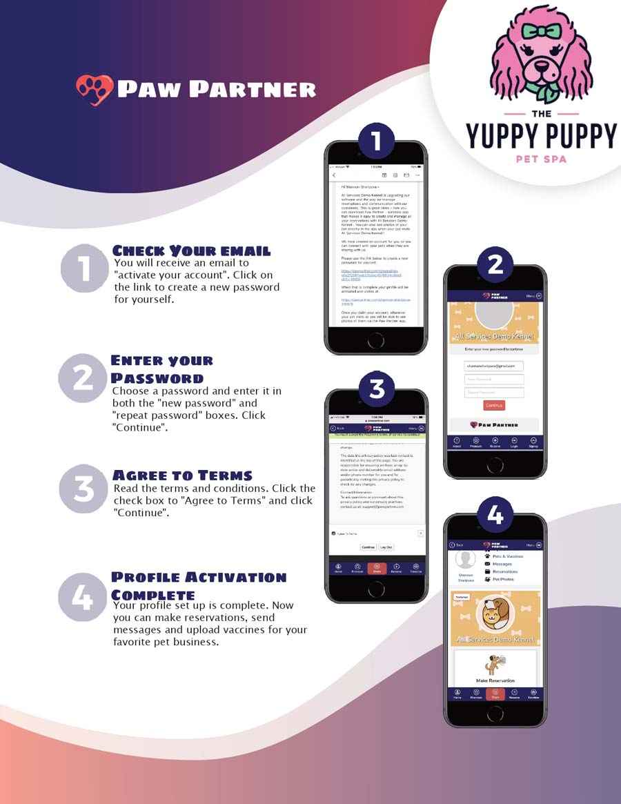 YuppyPuppy-Client-Activate-Account