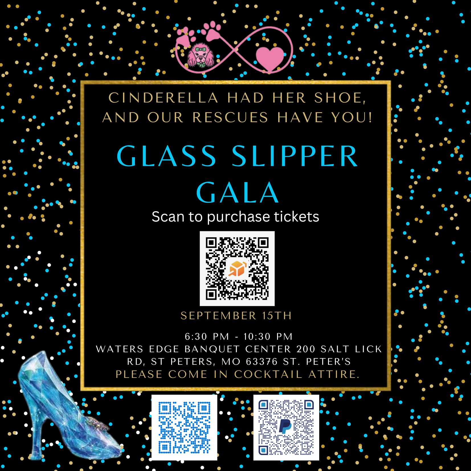Glass Slipper Gala Back